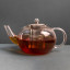 La Cafetiere Glass Teapot and Stainless Steel Infuser, 1.5L with tea