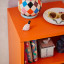Popstrukt Wafer Side Table - Soda Pop Orange