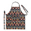 DSA Robyn Valerie Cosmos Full Bib Apron