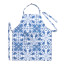 DSA Robyn Valerie Cape Blue Full Bib Apron
