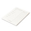 Me Thyme Eucalyptus Weekly Menu Planner, 50 Sheets