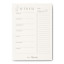 Me Thyme Eucalyptus Weekly Menu Planner, 50 Sheets angle