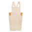 Me Thyme Cross-Over Apron - Oatmeal angle with utensils