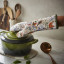 Ulster Weavers Blackthorn Single Oven Glove on a pot