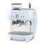 Smeg Retro Manual Espresso Coffee Machine with Grinder - Baby Blue