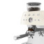 Smeg Retro Manual Espresso Coffee Machine with Grinder - Cream detail