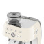 Smeg Retro Manual Espresso Coffee Machine with Grinder - Cream detail