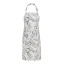 DSA Robyn Valerie Olive White Full Bib Apron angle