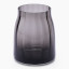 Thread Office Green Ribbed Glass Bouquet Vase - Short