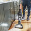 Bissell CrossWave HydroSteam Pet Multi-Surface Vacuum Cleaner - Black/Gold vacuuming spilt milk