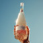 Gerard Bertrand Cote Des Roses Languedoc Rose, 750ml held in the air