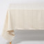 DSA Abigail Val Stone Stripe Cotton Tablecloth - 12 Seater