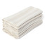 DSA Abigail Mic Stripe Cotton Napkins, Set of 6 - Stone