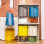 Zuutii Spice Container and Shaker, 300ml - Dark Grey in a spice rack