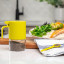 Zuutii Spice Container and Shaker, 300ml - Light Lemon on the table