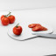 Blim Plus Skateboard Chopping Board - Arctic White on the kitchen counter
