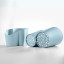 Blim Plus Gocciolo Cutlery Drainer - Ocean Light on the kitchen counter
