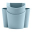 Blim Plus Gocciolo Cutlery Drainer - Ocean Light angle