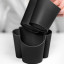Blim Plus Gocciolo Cutlery Drainer - Carbon Black on the kitchen counter