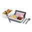 Blim Plus Bauletto Lunchbox, Small - Arctic White detail
