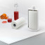 Blim Plus Stop Roll Holder - Arctic White on the kitchen counter