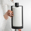 Blim Plus Stop Roll Holder - Carbon Black showing scale