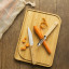 Pebbly Chef Prep Kit, Set of 3 on the table with a peeled carrot