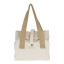 Pebbly Cotton Lunch Bag - Cream