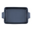 Maxwell & Williams Indulgence Rectangle Dish, 32cm - Slate Blue top view