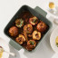Maxwell & Williams Indulgence Square Dish, 24cm - Sage with dessert