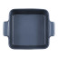Maxwell & Williams Indulgence Square Dish, 19cm - Slate Blue top view