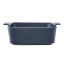 Maxwell & Williams Indulgence Square Dish, 19cm - Slate Blue side view