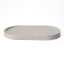 Alkaline Sand Pill-Shaped Bathroom Tray - Nude