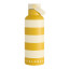 Fieldbar Limited Edition Caribbean Yellow Beach Stripes Collection Field Bottle, 650ml angle