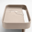 Blim Plus Battigia Sponge Holder - Moka Grey with water