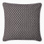 Thread Office Black Geo Chenille Scatter Cushion Cover, 60cm x 60cm