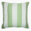 Thread Office Green Stripe Scatter Cushion Cover, 60cm x 60cm