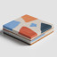 Alkaline Chunky Terrazzo Square Coasters, Set of 2 - Neutral