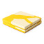 Alkaline Chunky Terrazzo Square Coasters, Set of 2 - Yellow