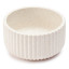 Alkaline Sand Ribbed Trinket Bowl angled view