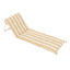 Sunnylife Reclining Beach Chair - Mango Bay Golden Mustard Stripe