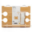Sunnylife Le Weekend Portable Picnic Table packaging angle