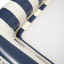 Sunnylife Luxe Twin Hammock Float -  Le Weekend Navy Stripe detail