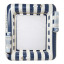 Sunnylife Luxe Twin Hammock Float -  Le Weekend Navy Stripe angle