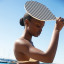 Sunnylife Beach Paddle Set - Coastal Blue showing scale
