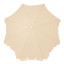 Sunnylife Beach Umbrella - Mango Bay Golden Mustard Stripe angle