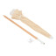 Sunnylife Beach Umbrella - Mango Bay Golden Mustard Stripe detail