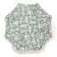 Sunnylife The Resort Luxe Beach Umbrella - The Vacay Olive angle