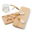 Sunnylife Le Weekend Travel Cheese Board Set angle