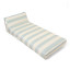 Sunnylife Luxe Lie-On Lounger Float - Lazy Days Blue Stripe